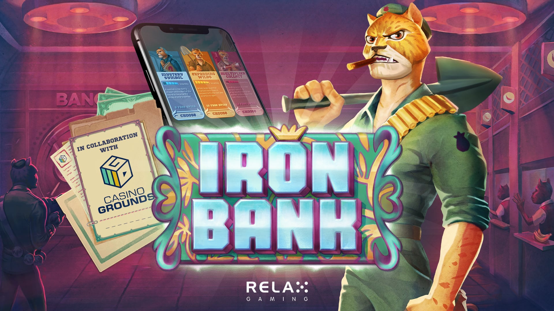 Iron Bank: Another hit for Relax Gaming